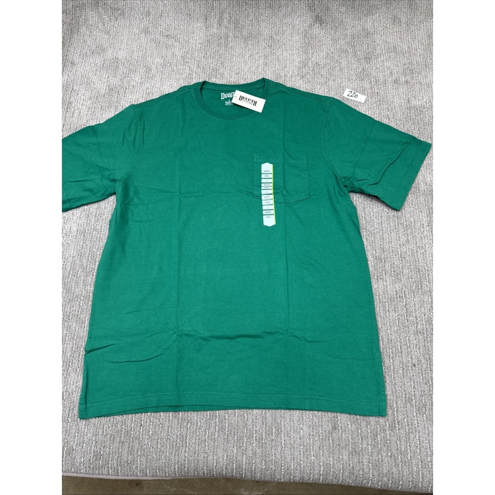 Duluth Size Large Relaxed Fit Long Tail Pocket T-Shirt Color REM #220
